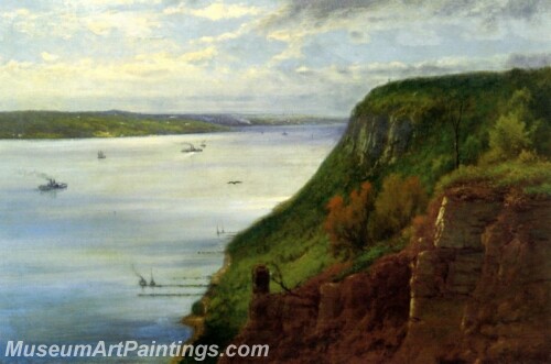 Landscape Painting The Palisaides