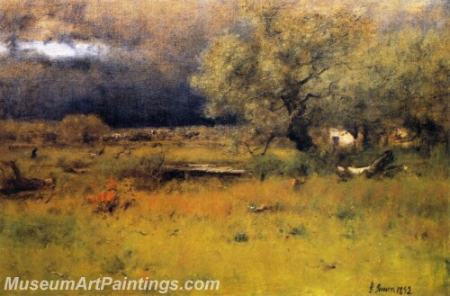 Landscape Painting The Passing Storm