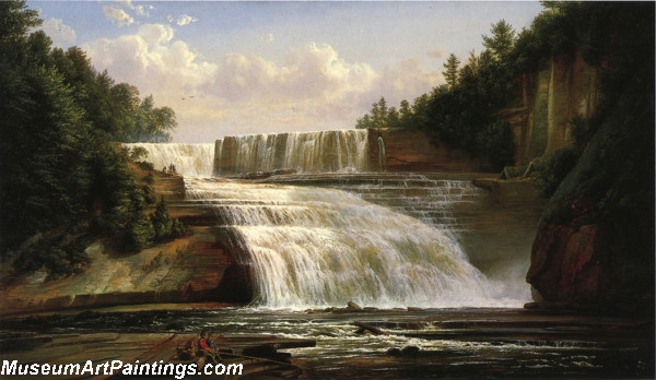 Landscape Painting Trenton High Falls