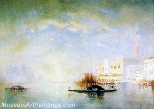 Landscape Painting Venetian Scene