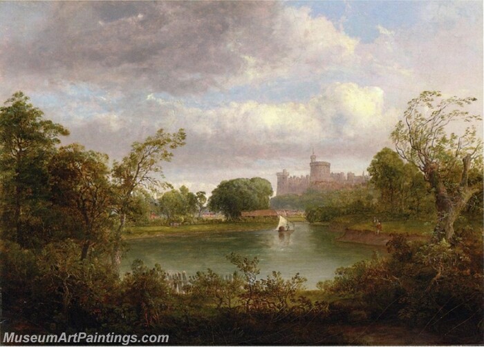 Landscape Painting Windsor Castle