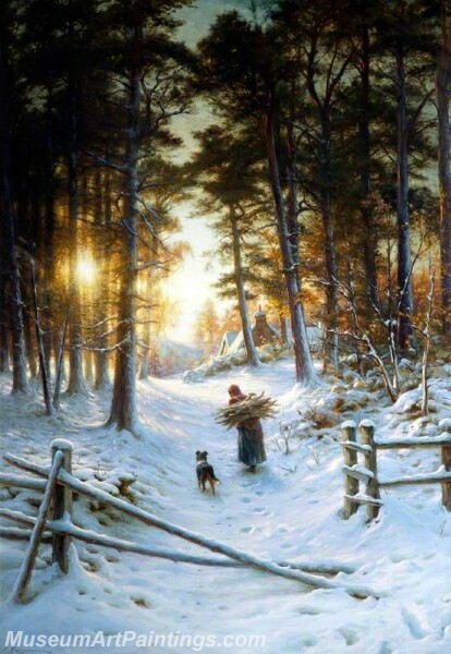 Landscape Painting Winter