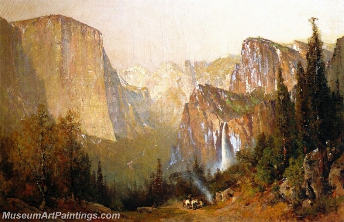 Landscape Painting Yosemite Valley 1