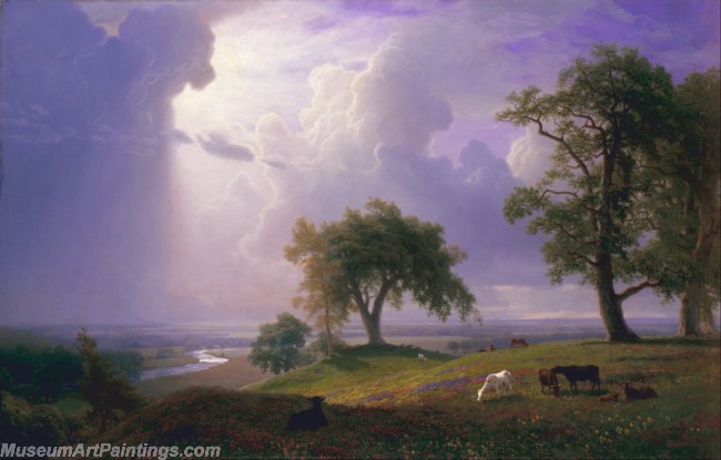 Landscape Paintings Albert Bierstadt California Spring