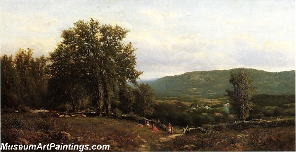 Landscape Paintings Among The Shawangunk