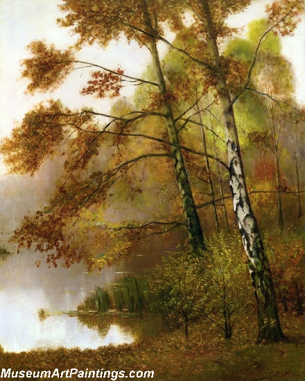 Landscape Paintings Autumn in Connecticut