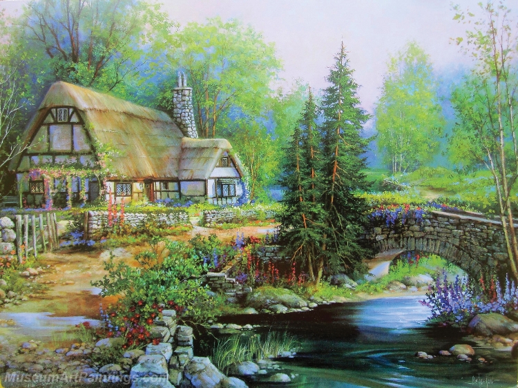 Landscape Paintings Canvas Oil Paintings 52