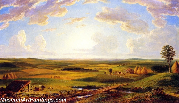 Landscape Paintings Minnesota Prairie