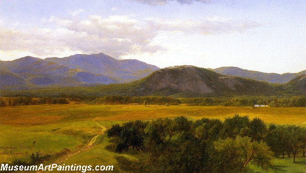 Landscape Paintings Moat Mountain and White Horse Ledge Study North Conway New Hampshire