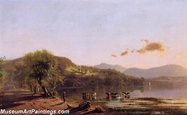 Landscape Paintings Mount Merino