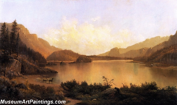Landscape Paintings On the Columbia River Oregon