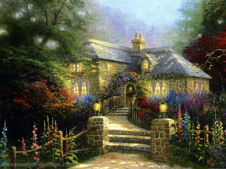 Landscape Paintings Romantic Hideaways