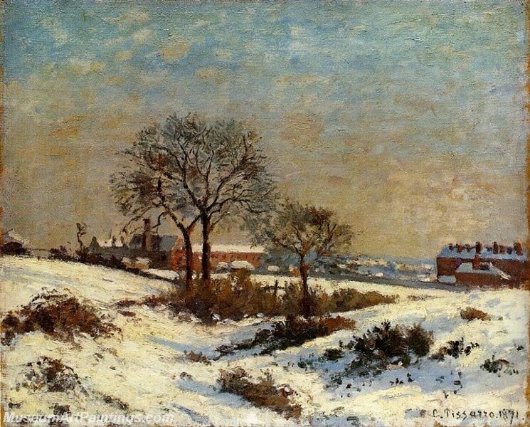 Landscape under Snow Upper Norwood Painting