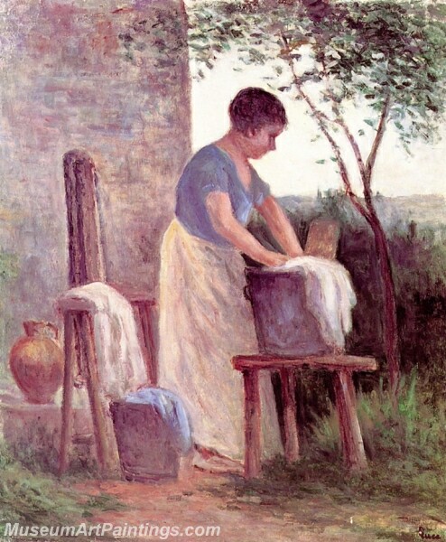 Laundress 1 Painting