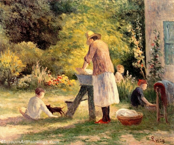 Laundress Painting