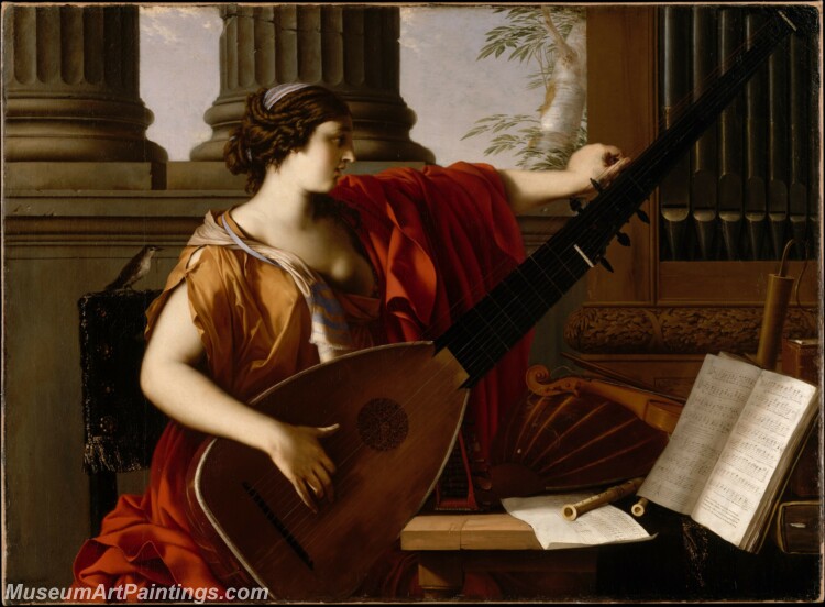 Laurent de La Hyre Allegory of Music Painting