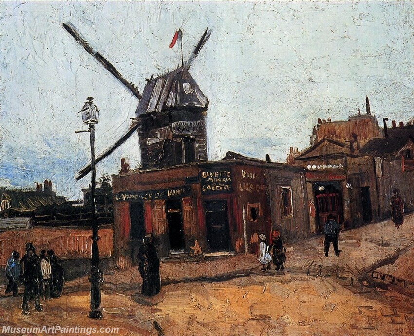 Le Moulin de la Galette Painting