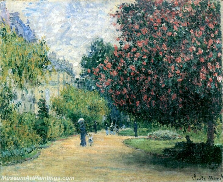 Le Parc Monceau Painting