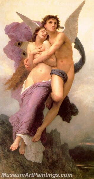 Le ravissement de Psyche Painting