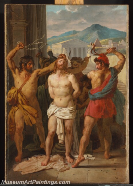 Leon Palliere The Flagellation of Christ Painting