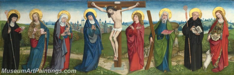 Liesborn The Crucifixion with Saints Painting