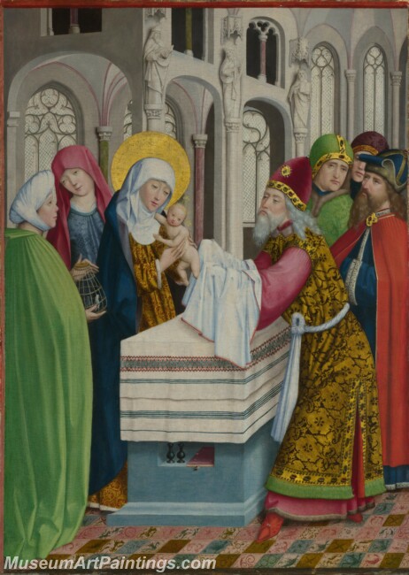 Liesborn The Presentation in Temple Painting