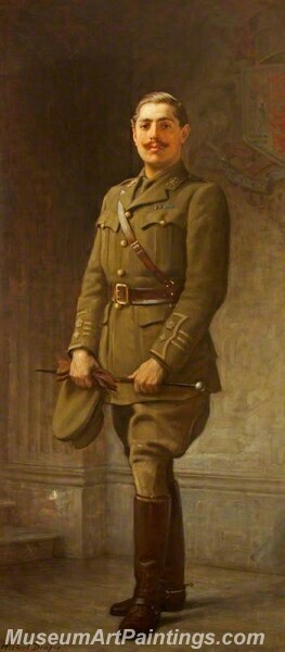 Lieutenant Colonel Ninian Crichton Stewart Painting