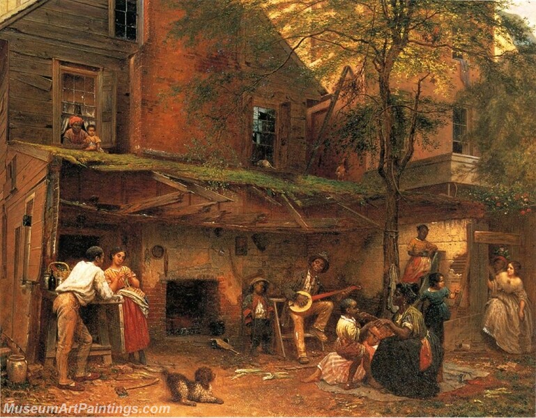 Life in the South Painting