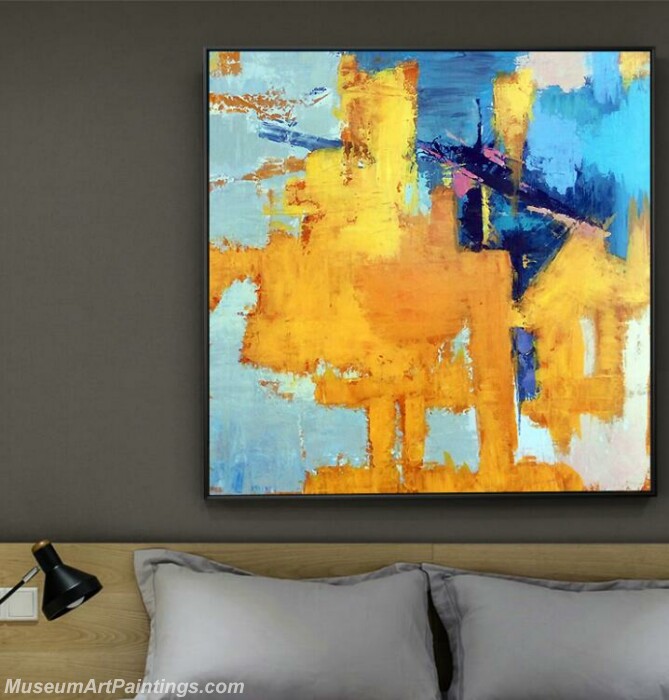 Living Room Paintings for Sale Abstract Painting B08