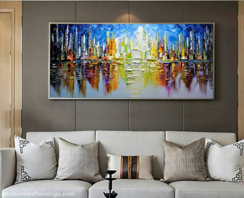 Living Room Paintings for Sale Abstract Painting B515