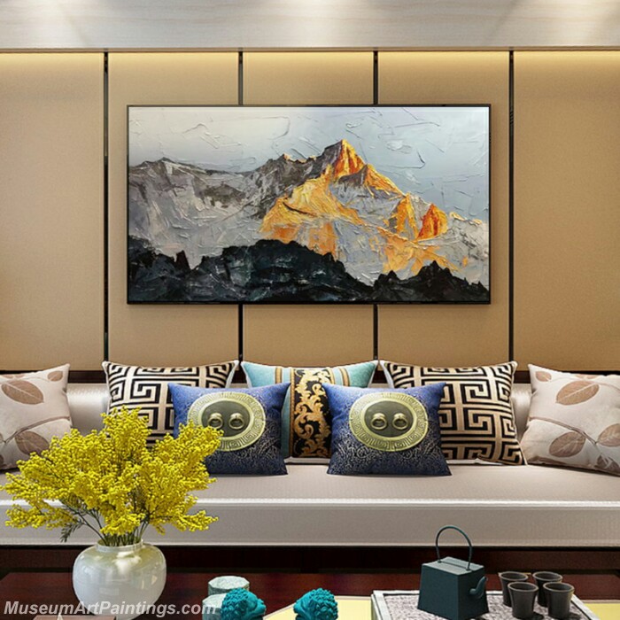 Living Room Paintings for Sale Gold Mountain Painting