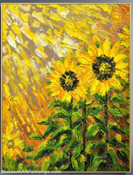 Living Room Paintings for Sale Sunflower Painting 02