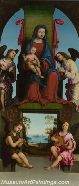 Lorenzo Costa The Virgin and Child Painting