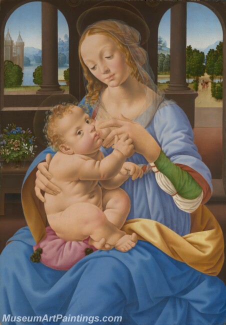 Lorenzo di Credi The Virgin and Child Painting