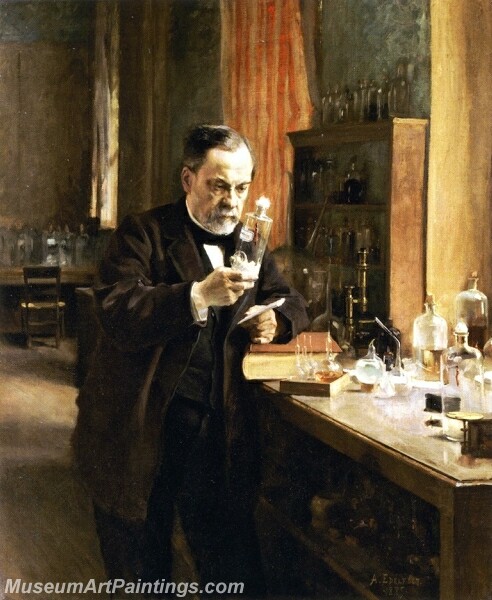 Louis Pasteur Painting