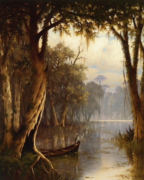 Louisiana Bayou by Joseph R Meeker