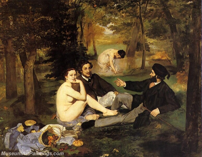 Luncheon on the Grass Painting