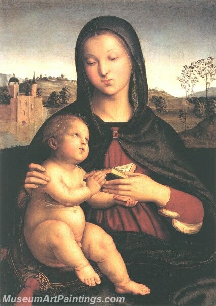 Madonna and Child Painting