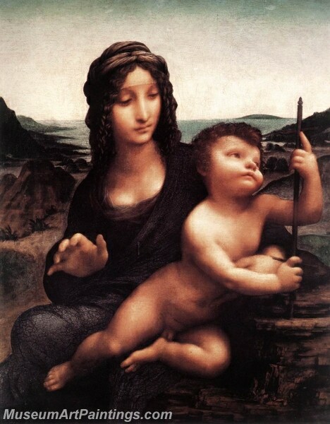 Madonna with the Yarnwinder Painting