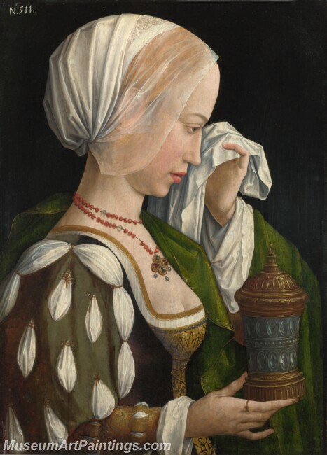 Magdalen Legend The Magdalen Weeping Painting