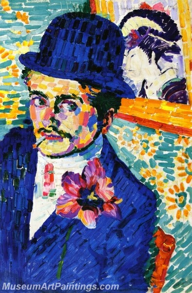 Man with a Tulip Painting