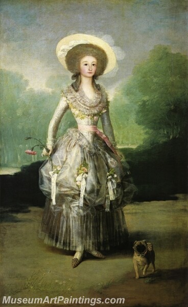 Mariana de Pontejos Painting