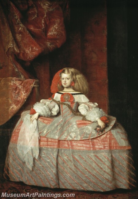 Martinez del Mazo Juan Bautista La infanta Margarita de Austria Painting