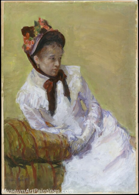 Mary Cassatt Portrait of the Artist Painting