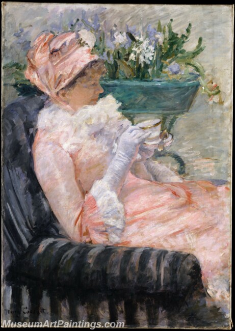 Mary Cassatt The Cup of Tea Painting