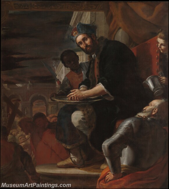 Mattia Preti Pilate Washing His Hands Painting