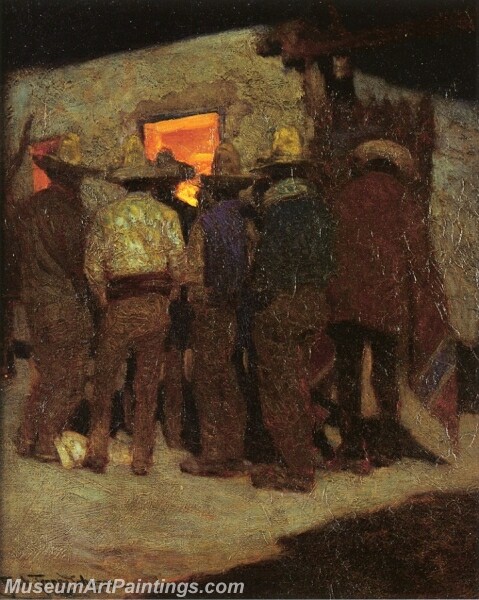 Mexican Nocturne Painting