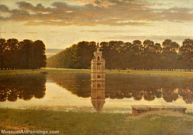 Midsummer Morn Bushy Park Painting