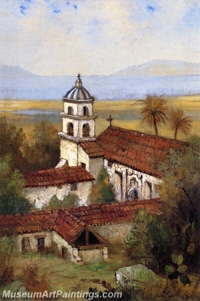 Mission San Buenaventura Painting