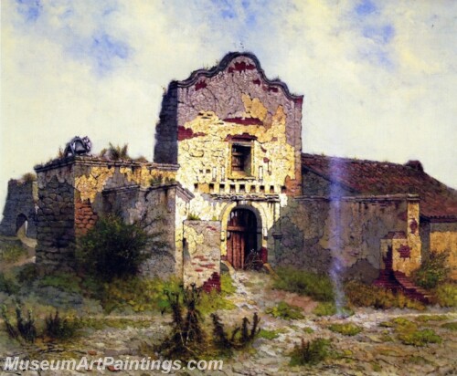 Mission San Diego de Alcala Painting